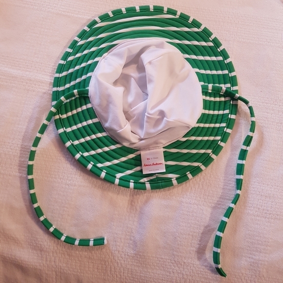 Hanna Andersson sunblock swim hat size XS 3-12 Months - Picture 3 of 4